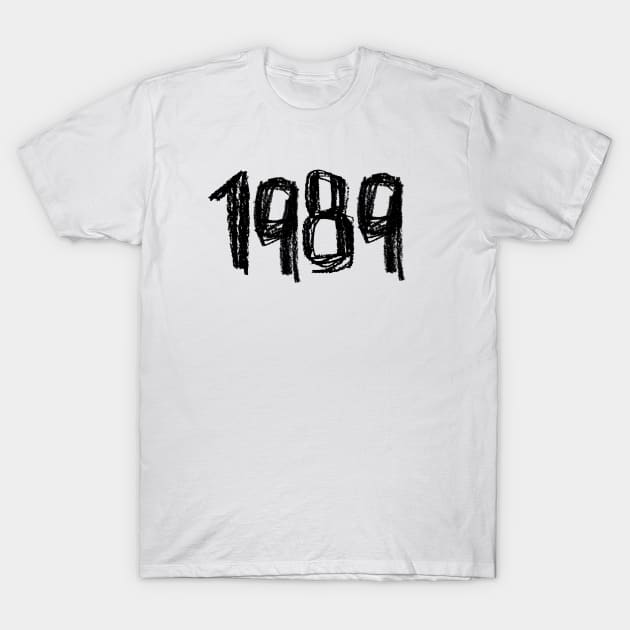 1989 T-Shirt by badlydrawnbabe